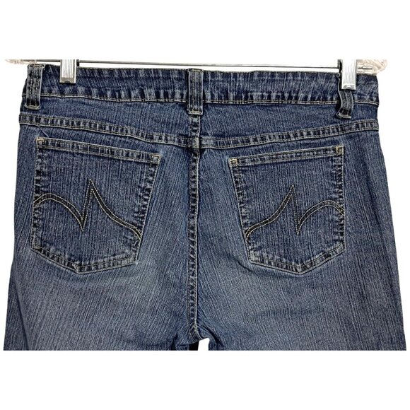 Fubu The Collection Jeans Womens 9/10 Blue Denim Bootcut Stretch Casual - Picture 9 of 12